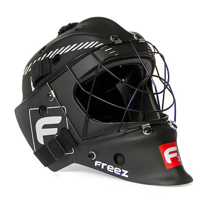 Freez Goalie Helmet Z-280 Black SR Brankárska maska