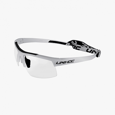 Unihoc okuliare Energy kids crystal silver/black
