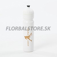 Fatpipe Sportovná flaša 1,0 L bílá/zlatá