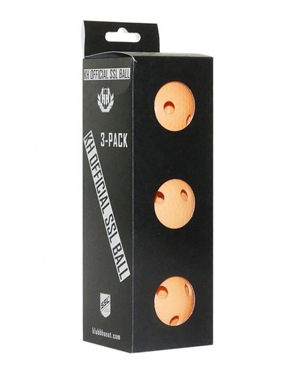 Klubbhuset loptička KH SSL Ball (3-pack) Orange