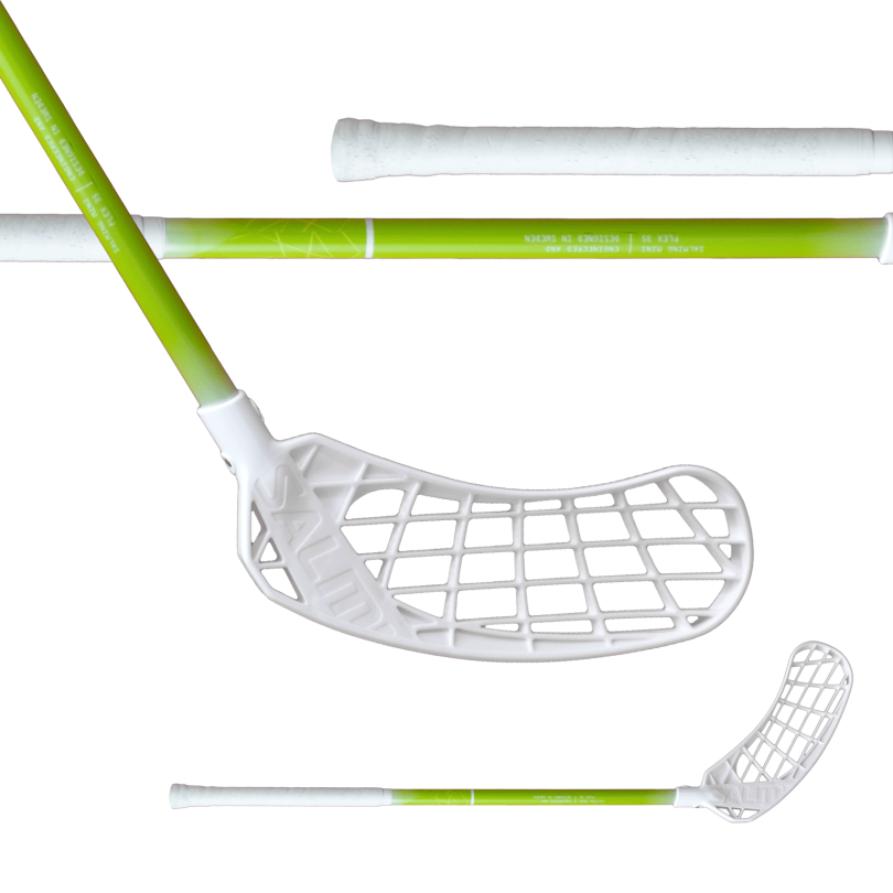 Salming Quest2 Mid Mini stick 35 White/Green