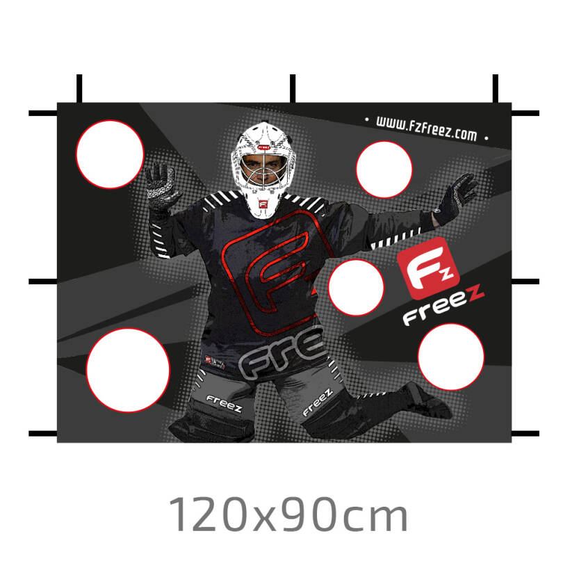 Freez Autobrankár Goal buster 120 x 90 cm Black