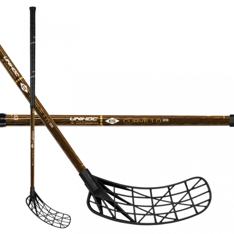 Unihoc Evolite Carbskin Curve 1.0° Titan 29 Gold