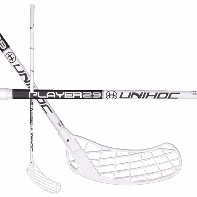 Unihoc PLAYER 29 White-Black