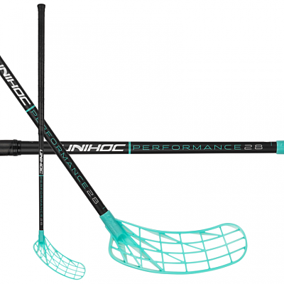 Unihoc Unilite Performance 28 black/turquoise