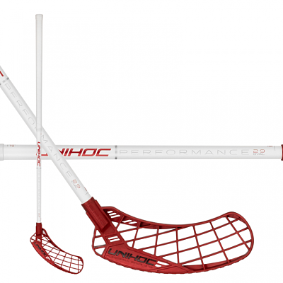 Unihoc Epic Performance FL 29 white/red Oval