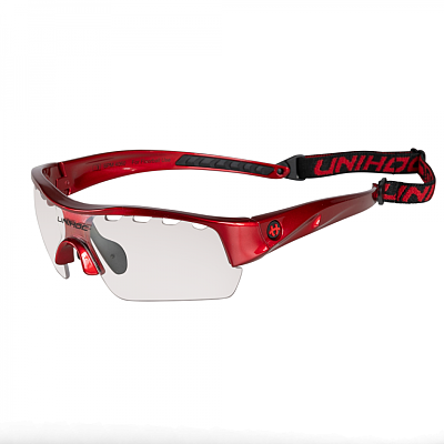 Unihoc okuliare Victory Junior Eyewear red/black