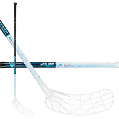 Unihoc Evolite Carbskin Slim Titan 26 turquise